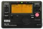 Korg USA Inc. Korg TM50BK Black Instrument Tuner & Metronome