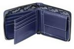 Polo Leather Smalls Zip Around Wallet - Black Blue