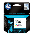 HP No 134 Tri Colour Ink Cartridge