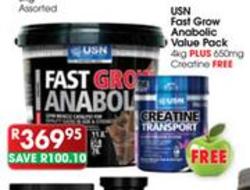Usn fast grow anabolic 1kg price