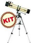 Tasco Luminova 114mm Newtonian Reflector Telescope Kit (900mm f/8.0) with Equatorial Mount