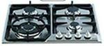 DeLonghi DL603 WGH 60cm 4 Plate Gas Oven With Wok Stand