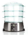 Russell Hobbs 3 Tier Satin Quartz Food Steamer