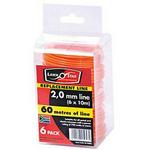 Lawn Star Pre-Pack 2.00mm Six Coil Line