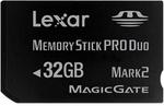 Lexar Premium 32GB Memory Stick Pro Duo Memory Card