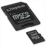 Kingston 32GB Micro Secure Digital High Capacity Flash Memory