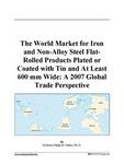 The 2009 Import and Export Market for Iron and Non-Alloy Steel Flat-Rolled Products Plated or Coated with Lead or Tern-Plate and At Least 600 mm Wide in Africa Icon Group International