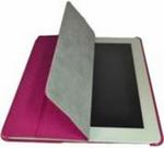 Belk Apple iPad Leather Case Dark Pink