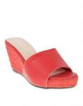 Gino Paoli Wedge Sandals  Red