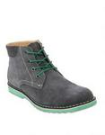 Firenze Mid Stitch Boots  Grey