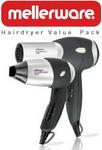 Mellerware 2 Hair Dryer Value Pack