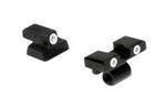 Trijicon Smith & Wesson 10mm/.45 Adjustable Rear Night Sight