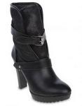 Zoom Black Melody Mid-Calf Boots