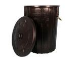 Nampak 90L Rubber Refuse Bin With Lid