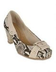 Crysalis Cobra Natural Court Shoes Milk