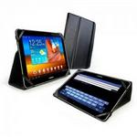 Tuff-Luv Type-view: Leather Case Cover For Samsung Galaxy Tab 2 - 7.0 (p3113) -  Black