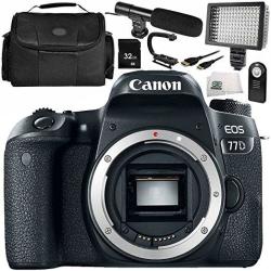Canon Eos 77D Dslr Camera Body Only 9PC Accessory Bundle ?? Includ
