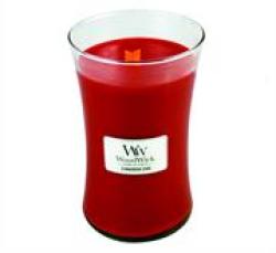 Woodwick Cinnamon Chai Large Jar Retail Box No