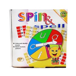 Smile Education Toys Spin & Spell English Age 5+