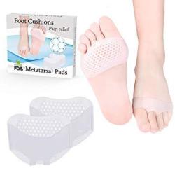 Metatarsal Pads Soft Gel Foot Pads Ball Of Foot Cushions Mortons Neuroma Callus Metatarsal Foot Pain Relief Bunion Forefoot Cushioning Relief Women Me