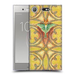 Official Rachel Paxton Greenwood Lunar Moth Insects Soft Gel Case For Sony Xperia XZ1 Compact