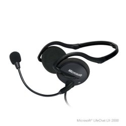 Microsoft Lifechat LX-2000 Stereo Headset