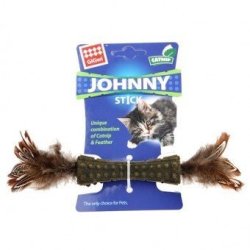 - Cat Toy Catnip Johnny Stick With Double Side Feather