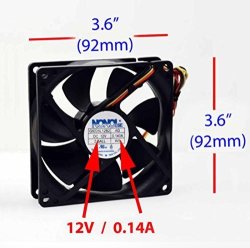 PartsCollection Nonoise G9225L12B2 For Samsung Fan HLS6187 HLS5087 HLS5065 HLS5686 HLS5088 HLS6165 HLT5055 Quiet Silent Cooling Fans