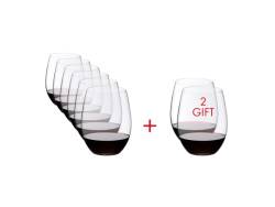 Riedel O Cabernet merlot Stemless Glasses Set Of 8 Only Pay For 6