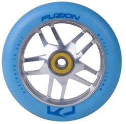 Fuzion Pro Scooters Trace Wheel Silver With Blue