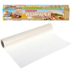 Disposable Roll Wax Paper 30CMX15M - 6 Pack