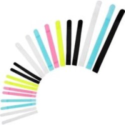 Avantree Reusable Hook And Loop Cable Ties Pack Of 20 Assorted Colours