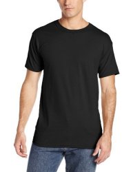 Soffe Men's Hero Made In The Usa Crew Neck Tee Black 2XL