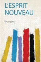 L& 39 Esprit Nouveau French Paperback