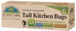 If You Care 13 Gallon Compostable Tall Kitchen Bags