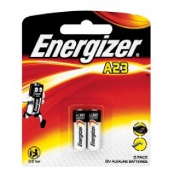 Energizer Alkaline A23BP2 A23 Battery 2 Pack