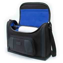 Usa Gear S7 Pro Portable Photo Printer Carrying Case And Messenger Travel Bag For Canon Selphy CP1300 CP1200 CP900 Kodak Dock & Kodak MINI Instax Share