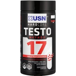 USN Hard Core Series 17-TESTO Methox Male Performance 80 Capsules
