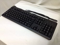 Hp Black Keyboard KU-1156 Pn 672647-002