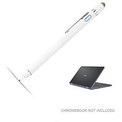 Stylus For Asus Chromebook Flip Pencil Evach Digital Pencil With 1.5MM Ultra Fine Tip Stylus Pen For Asus Chromebook Flip White
