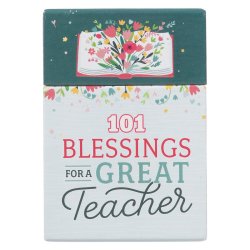 Boxed Cards - 101 Blessings For A Great Teacher