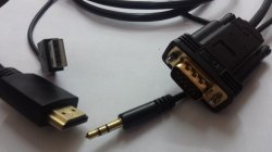 1.5m Hdmi To Vga Cable With Audio And Usb Whole stock