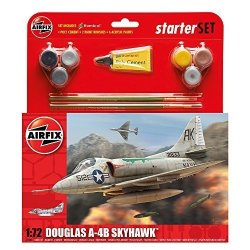 Airfix Douglas A4B Skyhawk Starter Gift Set 1:72 Scale By Airfix