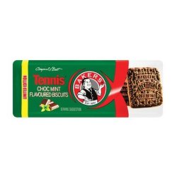 Bakers Tennis Choc Mint Biscuit 200G
