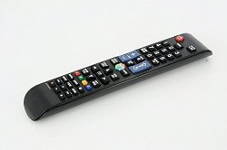 Awo New Replacement Remote Control AA59-00581A Fit For Samsung 3D Smart LED Tv UN32EH4500 UN46ES6100F UN32EH5300