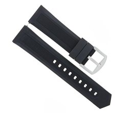 20MM Rubber Watch Band Strap For Tag Heuer F1 Chronograph CAH1111 WAH1111 Black