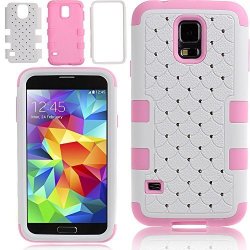 Case For Samsung Galaxy S5 Cover For Galaxy S5 Case For Samsung I9600 Hybrid Case For Samsung Galaxy S5 Hard Case For Samsung Galaxy