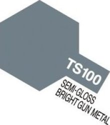 - TS-100 Semi-gloss Bright Gun Metal