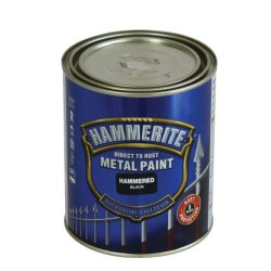 HAMMERITE Hammered Finish Metal Paint 500ML Silver Grey