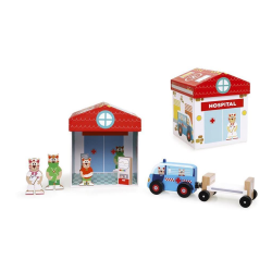 Scratch Europe Play Box Hospital 2-IN-1